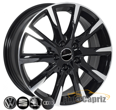 Диски Replica Audi 7839 BP R17 W7.0 PCD5x112 ET42 DIA66.6    